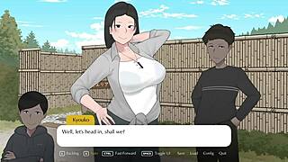 Camping with mom and my annoying friend who wants to rail her - NTRMan Part 1