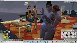 Lucky Guy Gets His Dick Swallowed by Thick Wide Hip Asian