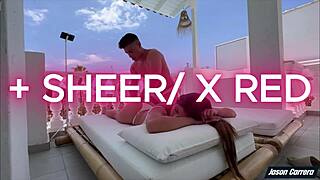 i gave my step cousin an amazing massage in greece hotel, feeling so sensual