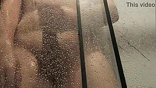 Watch me shoot my load in the shower solo