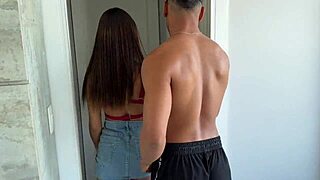 My husband couldn't resist watching another man fuck me and joined in