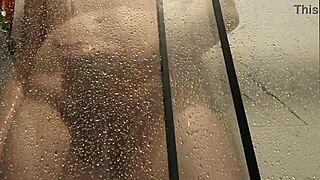 Watch me shoot my load in the shower solo