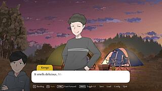 Camping with mom and my annoying friend who wants to rail her - NTRMan Part 1