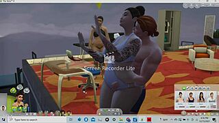 Lucky Guy Gets His Dick Swallowed by Thick Wide Hip Asian