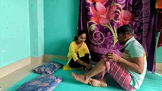 indian desi village love marriage couple scene