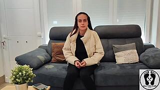 Check out this new 18yo amateur model Leyla Kixx in her first interview and casting session