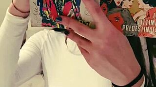 Girlfriend's No-Bra Slip at Party Exposes Massive Natural Tits for Voyeur Eyes!