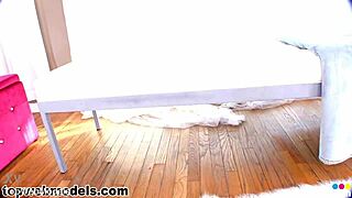 cali carter gags on monster cock in her first pov deepthroat cum swallow scene ever!