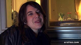 R�si Fingers Her Shaved Pussy in Intimate Solo Play