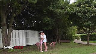 aya mikami tempts you outdoors for creampie pounding?