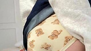 what happens in private punishment with college redhead student in uniform?