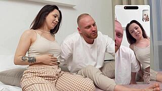 zoom call with friends turns into wild group pussy pounding orgy