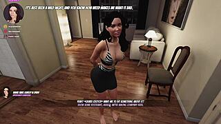 swinger birthday party game for girlfriend ashley at house