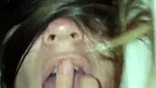 BEAUTIFUL SCHOOLGIRL ISIS SUN Home for RAW BAREBACK SEX in Fishnet Stockings Part 1