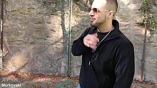 Street Pickup Artist Fucks Basketball Player Outdoors