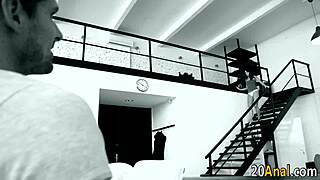 oh damn this brunette babe takes it deep in her ass with erotic anal fucking and cumshot