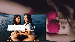 beach party best friends triple bbc blowjob and masturbation frenzy