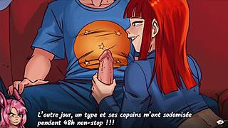 Ever Wondered How French Sluts Handle Harem Heroes' Massive Cumshots?