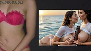 beach party best friends triple bbc blowjob and masturbation frenzy