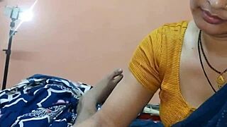 watch this indian hottie bounce ass on stepbro dick in hardcore fuck