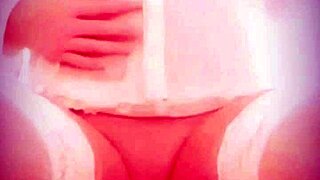 lucy lake soaks garter belt stockings in hot wet pee orgasm fun