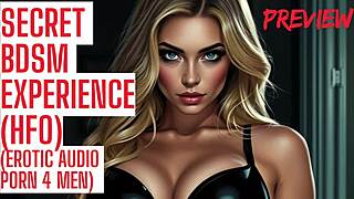 first bdsm time has her creampied in latex leggings with erotic joi handjob instructions