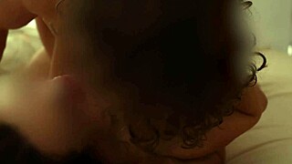 skinny teen girlfriend with small natural tits cums twice rough from huge cock then swallows mouthful after doggystyle