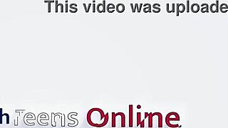 college student neighbor deepthroats huge cock cum covered sloppy bj party