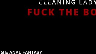 Boss ties up cleaning lady for deepthroat bondage pussy fuck orgasm