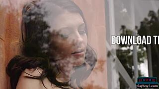 jessi fierce's perfect natural tits tempt in outdoor solo strip but what happens next?