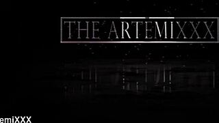 Intense Emotions Surge as Kitty Ronna Receives Facial Cumshot from Artemixxx's Big Black Cock in Passionate Interracial Session with Deepthroat and Doggystyle