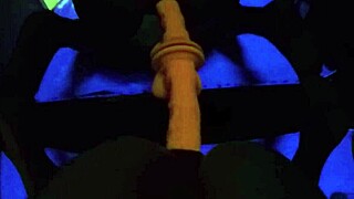 Roxy Sucks Huge Cock While Riding Dildo in Mirror!