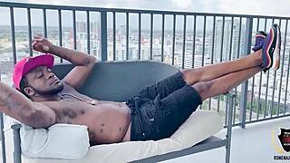 Hey rome major, watch me seduce you on the balcony with bbc fuck