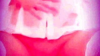 lucy lake soaks garter belt stockings in hot wet pee orgasm fun