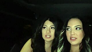 big titty latina besties cami strella x nika venom fuck uber driver pov 😍 cowgirl riding!