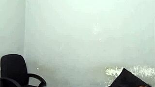 so this petite ebony student spreads her tight pussy while daddy licks and rubs his cock on it