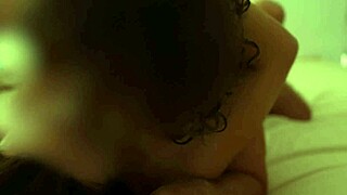 skinny teen girlfriend with small natural tits cums twice rough from huge cock then swallows mouthful after doggystyle