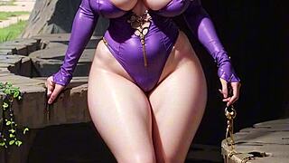 Ai Model Flaunts Massive Tits in Sexy Balloon Pose