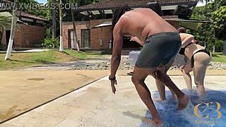 wife kylei craves a third wheel for bisexual ffm bareback pounding in cali