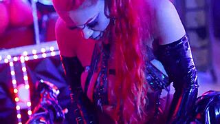 Can you handle these oiled goth sluts with huge fake tits licking and fucking in 4K?!