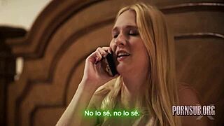 Her curves tempt you closer while she's home alone