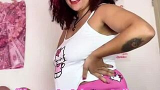 yo this curvy ebony's big ass farts loud