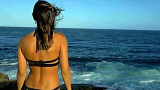 Ever wonder why bikini babes relax so seductively in the country?