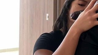 nysdel craves stepdad's bbc deep down her throat amateur style