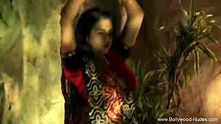 what if sensual oriental babe's erotic body dance hides teasing experienced moves?