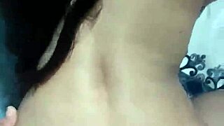 Neighbor's curvy latina wife moans big cock creampie doggystyle shaved pussy wet tits