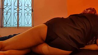 ex-gf sneaks into bed begs for big cock ride to restart us crazy