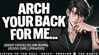 Dominant Boyfriend Fingers Your Wet Pussy Awake with Deep Moans