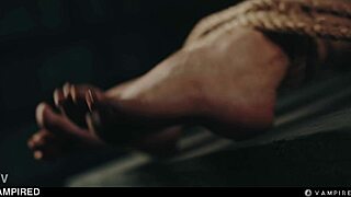 hot vampire babes rip clothes bdsm bondage face sitting scissoring orgasms trailer 😈👅💦