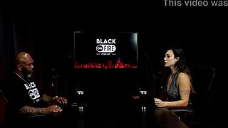 always such a sensual exhibitionist online she grabs every chance in fidelity test Taluane Boom watch on sheer red!!